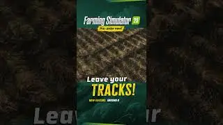 Leave your tracks! 🚜Coming to Farming Simulator 25: Ground Deformation