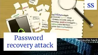 Password recovery attack with burpsuite || Recover lost password with Burp ||