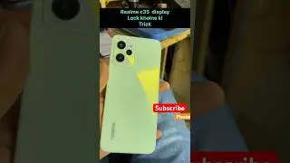 Realme c35 ka lock kese khole simple trick || #shortvideo #reels #foryou