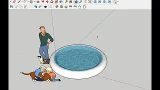 SketchUp 2023: Inflatable Pool