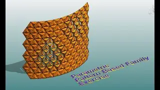 Everyday Revit (Day 347) - Parametric Pattern Based Family Exercise (Al Bahar Parametric Facade)