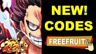 *NEW* ALL WORKING CODES FOR Z PIECE 2024 - ROBLOX Z PIECE FREE FRUIT