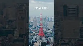 Color-grading process with Premiere PRO! #colorgrading #premierepro #cinematic #japan #tokyo