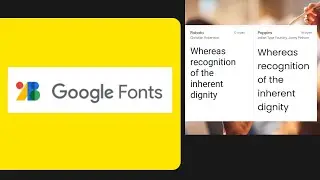 How to use Google Fonts in your Websites - HTML & CSS