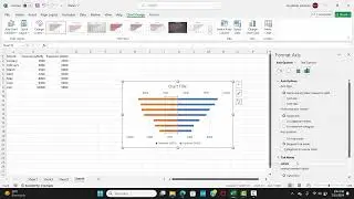 How to Make a Butterfly Chart in Excel