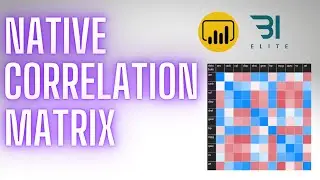 Building a Native Correlation Plot in Power BI