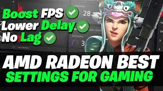 🔧AMD RADEON BEST SETTINGS FOR GAMING! - BOOST FPS & PERFORMANCE🔥(FULL OPTIMIZATION GUIDE)