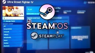 Early Steam Play test : Ultra Street Fighter 4 on SteamOS with Proton