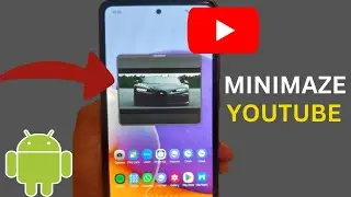 How to Minimize Youtube in Android Phone