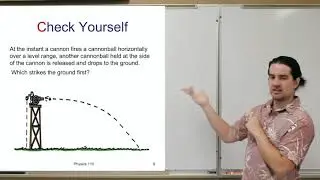 Projectile Motion - Descriptive Physics Lecture