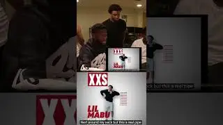 LIL MABU DISSES XXL..         #viral #lilmabu #reaction