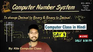 Computer Number System : Decimal,Binary, Octal, Hexa in Hindi #computerclasshindi