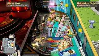 Der neue Pinball FX wird getestet. 2 Tische Bride of the Pin Bot und Garfield #gameplay #subscribe