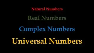 Why Multiple Number systems are created? | Universal Numbers