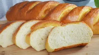 Воздушные батоны на молоке.😍 Домашняя выпечка | Air loaves on milk