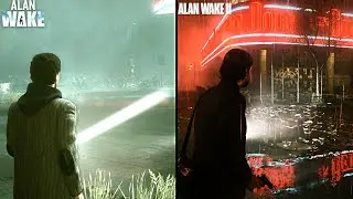 Alan Wake Remaster Vs Alan Wake 2 | Comparison