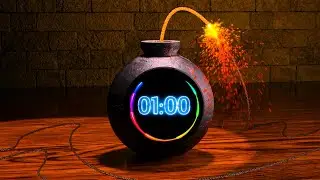 1 Minute Timer Bomb [3D TIMER] 💣