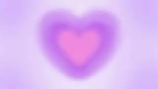 Pink Purple Heart Hue Wallpaper for 1 Hour