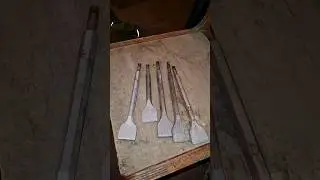 износ зубила для перфоратора #shots #наука #техника #технологии #инструмент #tools #top #тест #test