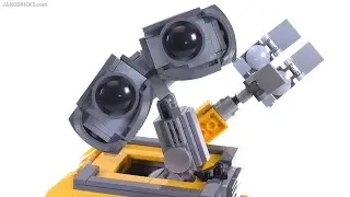 LEGO Wall-E official neck fix in action