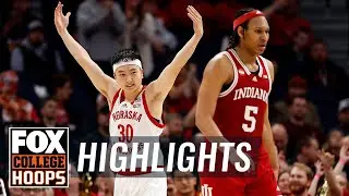 Indiana Hoosiers vs. Nebraska Cornhuskers Big Ten Tournament Highlights | CBB on FOX