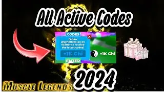 💪 NEW All Working Codes for Muscle Legends in 2024! | Roblox Muscle Legends Codes | EbonX Gaming