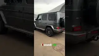 Звук активного выхлопа iXsound Mercedes G-Class