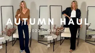 AUTUMN HAUL AND LOOKBOOK  | Effortless Style Outfits