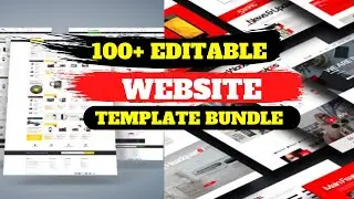 Bundle of 100+ Killer Responsive HTML Web Templates