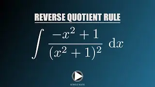 An Integration Technique You Probably Didn't Know: Reverse Quotient Rule