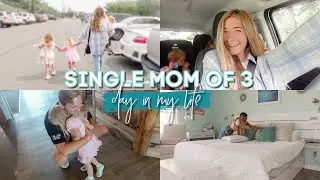 day in my life // single mom of 3 at 22