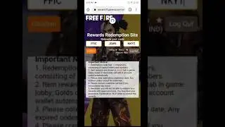 FREE FIRE REDEEM CODE WEBSITE NOT OPENING / FREE FIRE REDEEM CODE WEBSITE CRASH