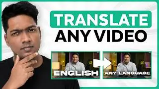 Translate Your Video into MANY Languages | AI Dubbing for Video & Audio 🤩