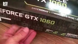 ВРЕМЯ  АПГРЕЙДА КОМПЬЮТЕРА!!! Видеокарта Palit GeForce GTX 1060 DUAL 3G