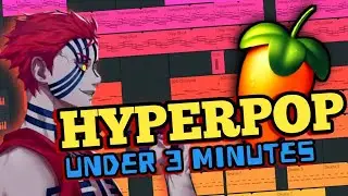 How To Hyperpop Beat In Under 3 Minutes | FL Studio Tutorial