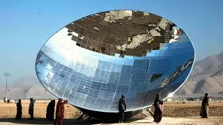 Afghanistan's Giant Solar Oven Stuns the World