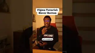 Figma Tutorial: Quick and easy Hover Button #ux #ui #figma