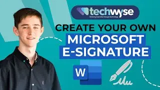 Microsoft e-Signatures - How to Add Your Signature to a Word Document