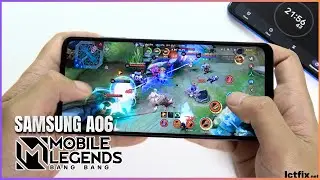 Samsung Galaxy A06 Mobile Legends Gaming test MLBB | Helio G85