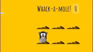 Whack a Mole In JavaScript With Source Code | Source Code & Projects