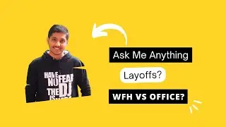 How do I feel about layoffs in tech? Ask Me Anything | LIVE | 