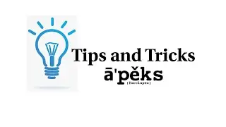 10 Easy Tips and Tricks | Oracle APEX