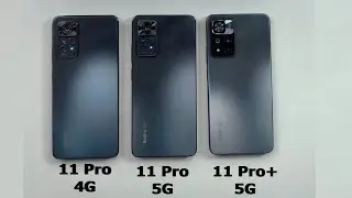 Redmi Note 11 Pro 5G vs Redmi Note 11 Pro 4G vs Redmi Note 11 Pro Plus 5G Speed Test