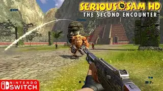 Serious Sam HD: The Second Encounter - Nintendo Switch Gameplay (2020)