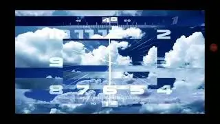 Часы с 47 сек. и начало новостей (Первый канал +1, 04.04.2021 