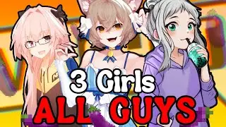 3 Guys, All Girls... Girl Voice Trolling w/ Matta & Cyniko