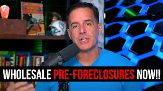 How to Wholesale Pre Foreclosure Houses! (2023)