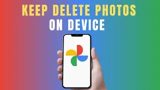 Delete photos on Google Photos but keep on device