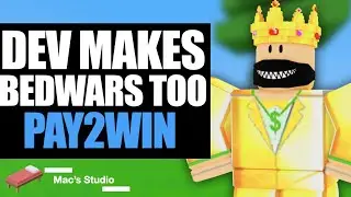 Developer Makes ROBLOX BEDWARS P2W, He Lives To Regret it...