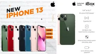 Promo iPhone 13 iBox